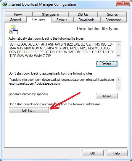 IDM does not catch downloads from some site .